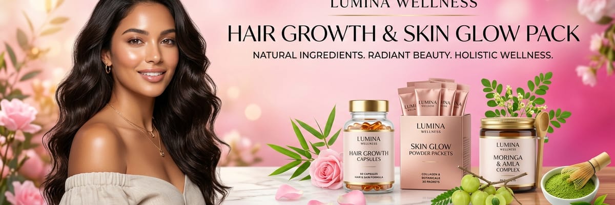 Earthful Hair Growth & Inner Skin Glow Essentials Pack