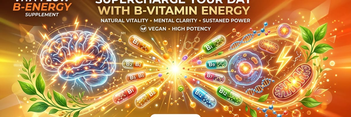 FM Nutrition B-Energy – Complete B-Vitamin Complex